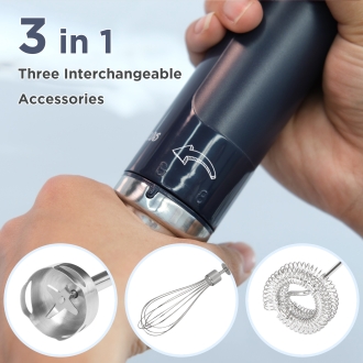 Hand Blender - Magiccos Immersion Stick Hand Blender - 9 Speeds Contorl, Slim Stick Blender Wand, 350W DC Motor, For Shakes and Smoothi